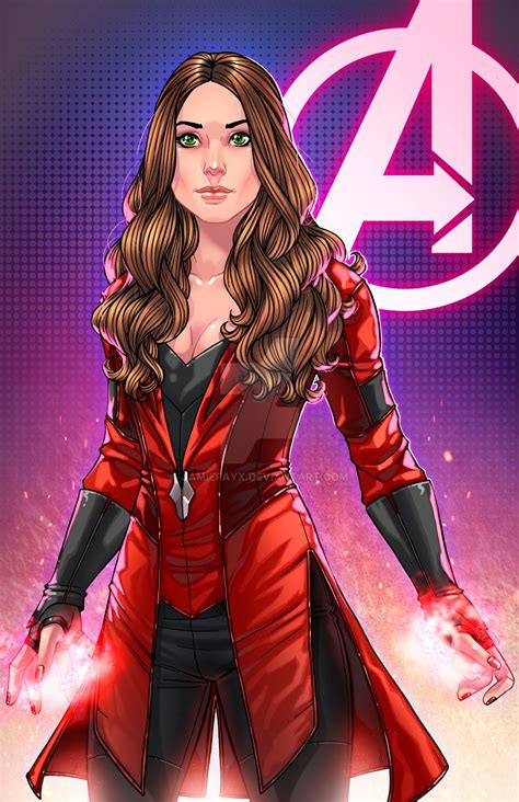 bruja escarlata dibujo|wanda maximoff.